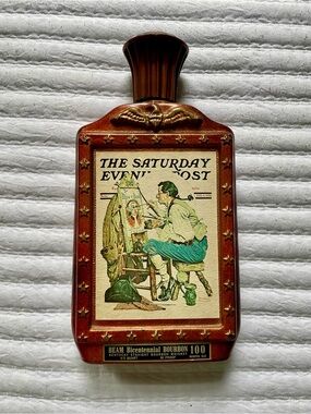 Vintage 1976 Jim Beam Bicentennial Bourbon Decanter (Empty)